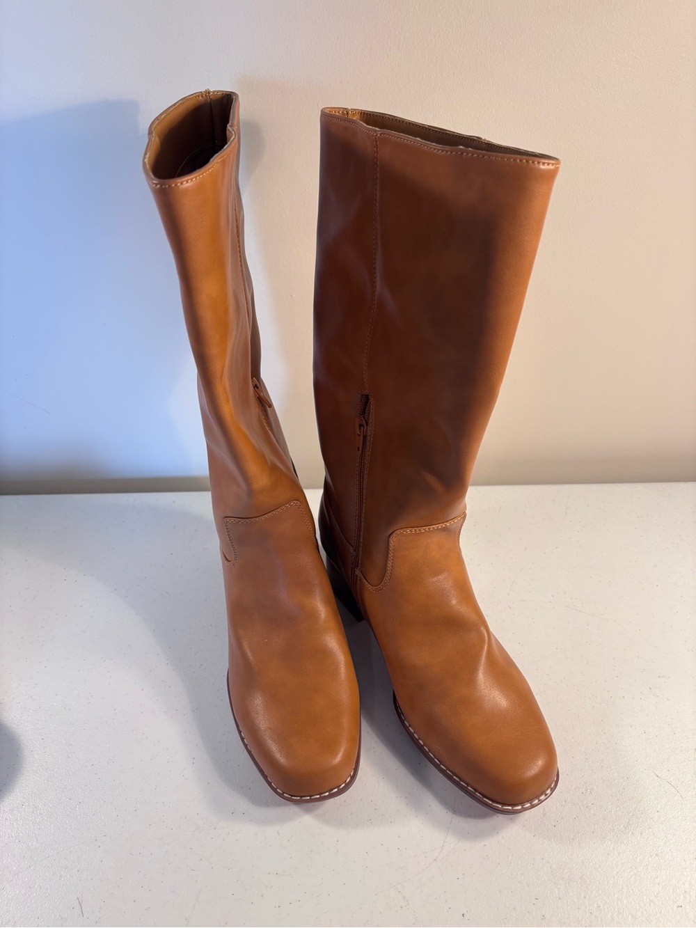 American Eagle Outfitters Tall Cognac Brown Over-the-Knee Boots